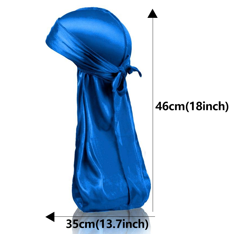 1-4Pcs New silk Durag Bandana  - Bandana Doo Rag review and price