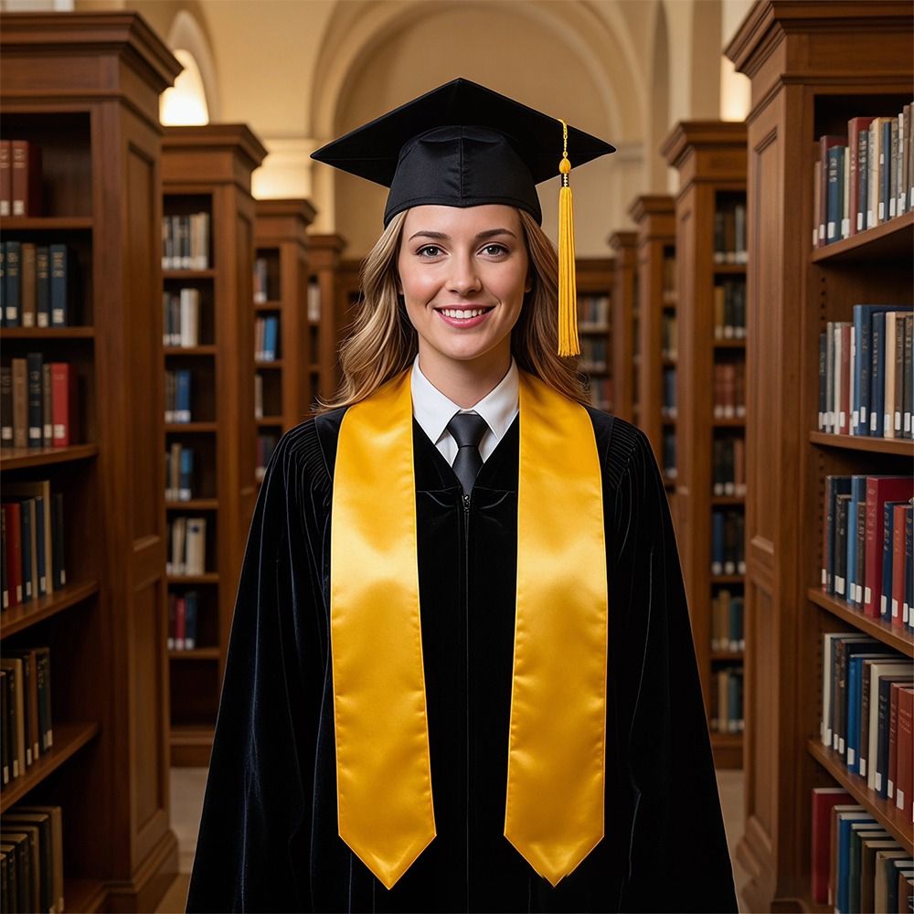 Solid Color Graduation Season  - Stole Wedding Shawl review and price